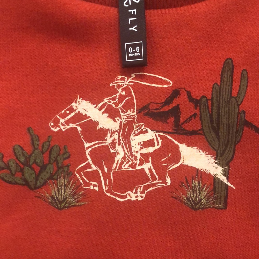 Cowboy sweater onesie new - Picture 3 of 6